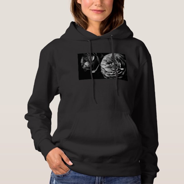 Sudadera dos rosas (Anverso)