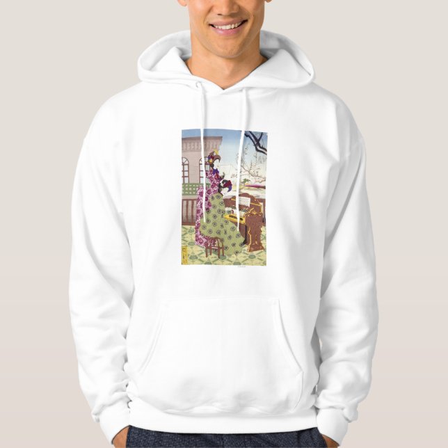 Sudadera Dos señoras japonesas, C1890 (Anverso)