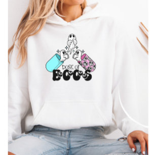 Sudadera Dosis de Halloween de la cápsula fantasma de Boos