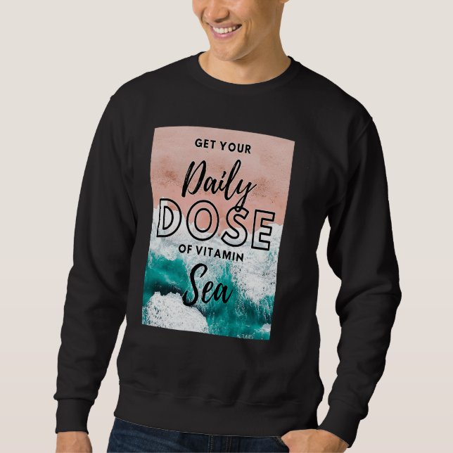 Sudadera Dosis de Vitamina de Mar (Anverso)