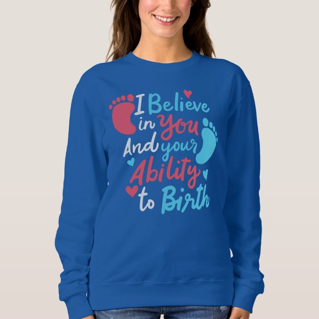 Sudadera Doula Midwife mamá Inspiradora (Anverso)