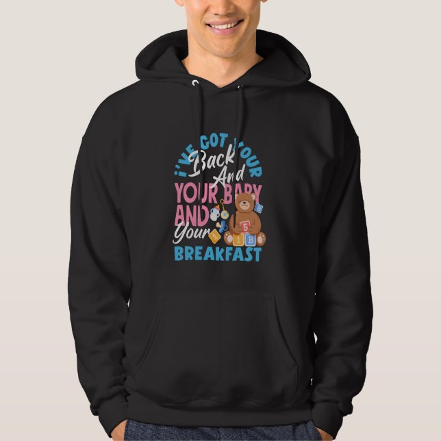 Sudadera Doula Postpartpum Doulas Funny (Anverso)