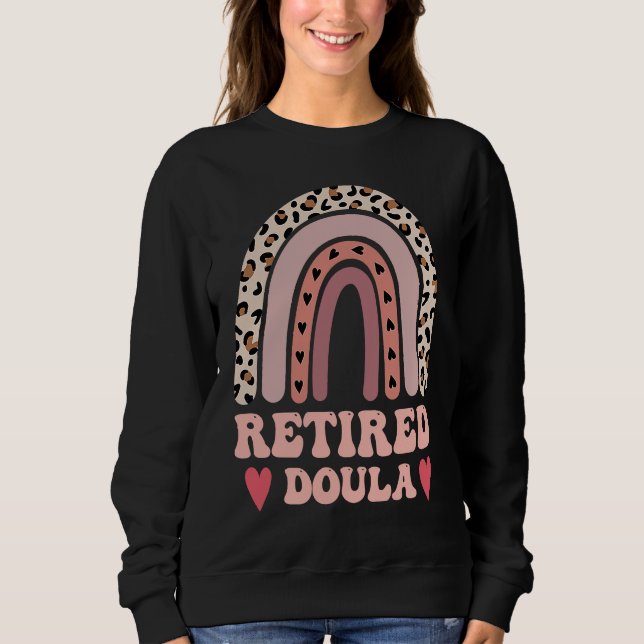 Sudadera Doula Retired Newborn Nurse Maternity Nurse (Anverso)