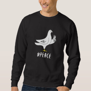 Sudadera Dove Bird Da Símbolo De La Paz