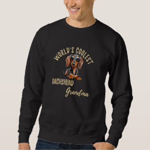 Sudadera Doxie de perro Weiner, la abuela más fría del mund