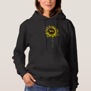 Sudadera Doxie Mom Sunflower Dachshund Dog Mom Mama
