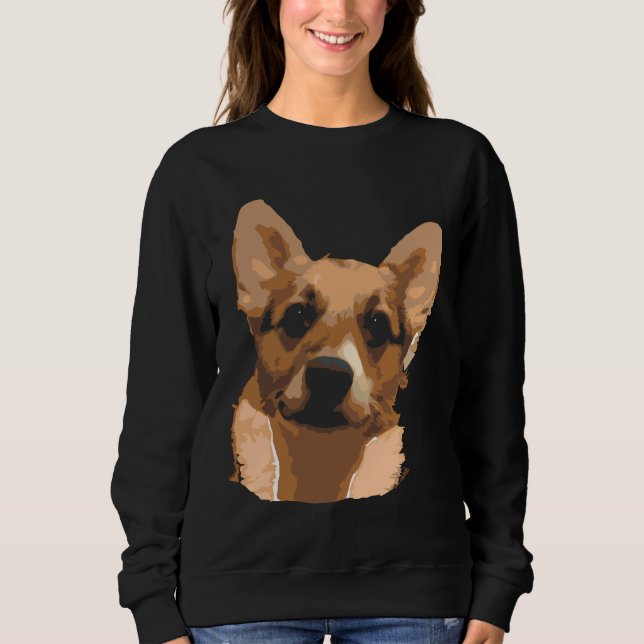 Sudadera Dozer The Corgi (Anverso)