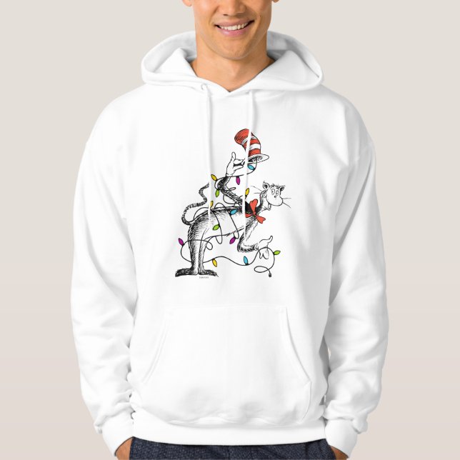 Sudadera Dr. Seuss | El Grinch | Gato malicioso en Ha (Anverso)