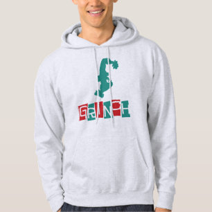 Sudadera Dr. Seuss El Grinch - Rojo y Verde