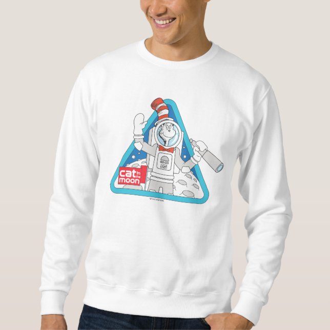 Sudadera Dr. Seuss | Gato en el gráfico del espacio ultrate (Anverso)