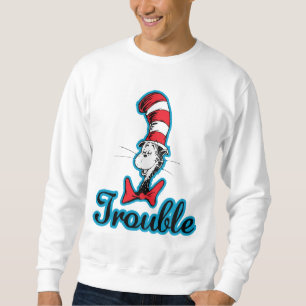 Sudadera Dr. Seuss   Gato en el problema del Gorra