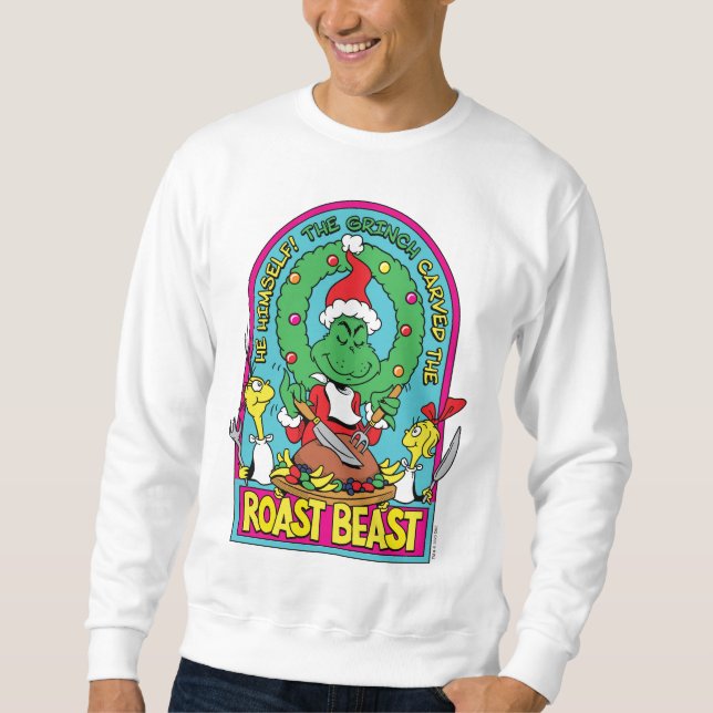 Sudadera Dr. Seuss | Gráfico de Bruto Asado (Anverso)