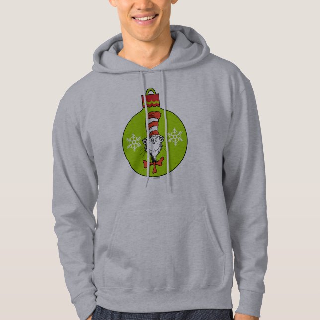 Sudadera Dr. Seuss | Grinch | Gato Clásico con Sombrero (Anverso)