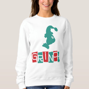 Sudadera Dr. Seuss   Grinch - Rojo y Verde