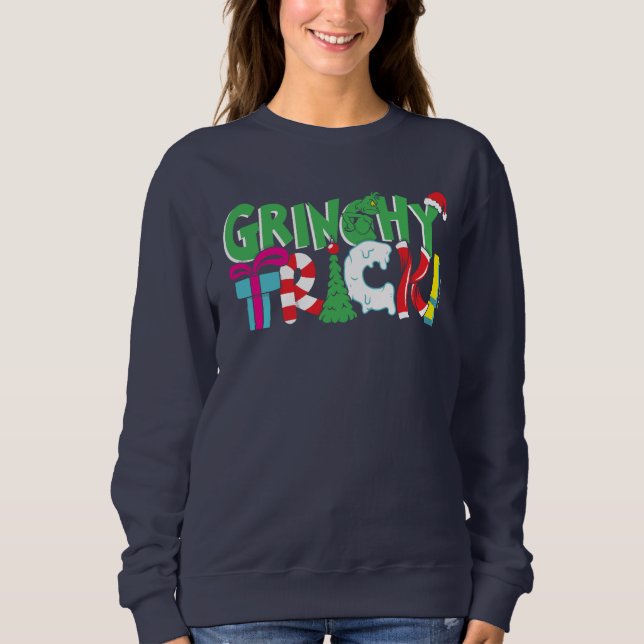 Sudadera Dr. Seuss | Grinchy Trick (Anverso)