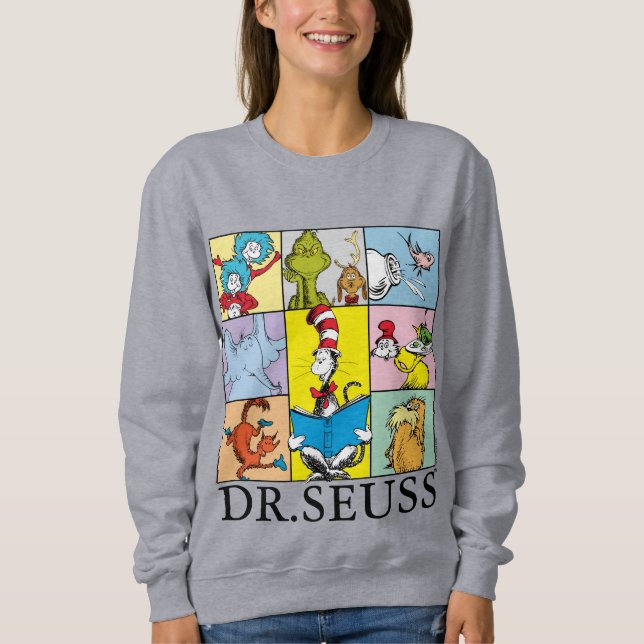 Sudadera Dr. Seuss | Historietas Gráficas (Anverso)
