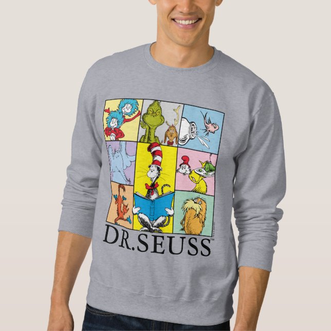 Sudadera Dr. Seuss | Historietas Gráficas (Anverso)