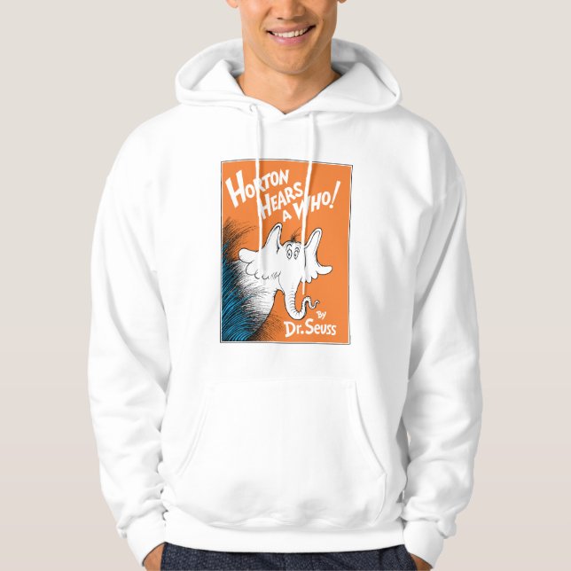 Sudadera Dr. Seuss | Horton escucha a Quién el libro (Anverso)
