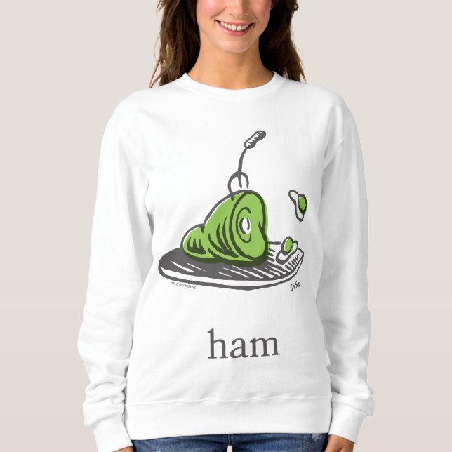 Sudadera Dr. Seuss | Huevos verdes con jamón (Anverso)