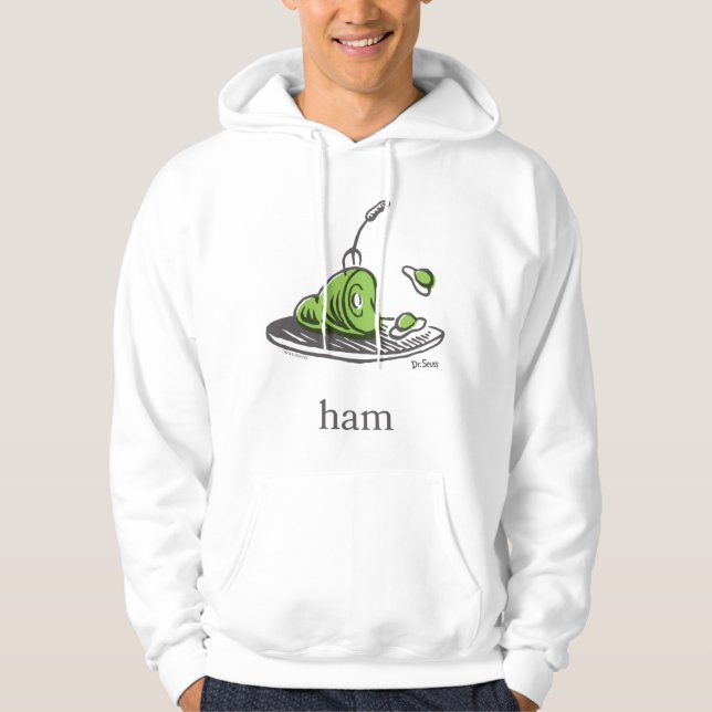 Sudadera Dr. Seuss | Huevos verdes con jamón (Anverso)