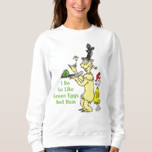 Sudadera Dr. Seuss Huevos verdes con jamón Amigo y Sam-