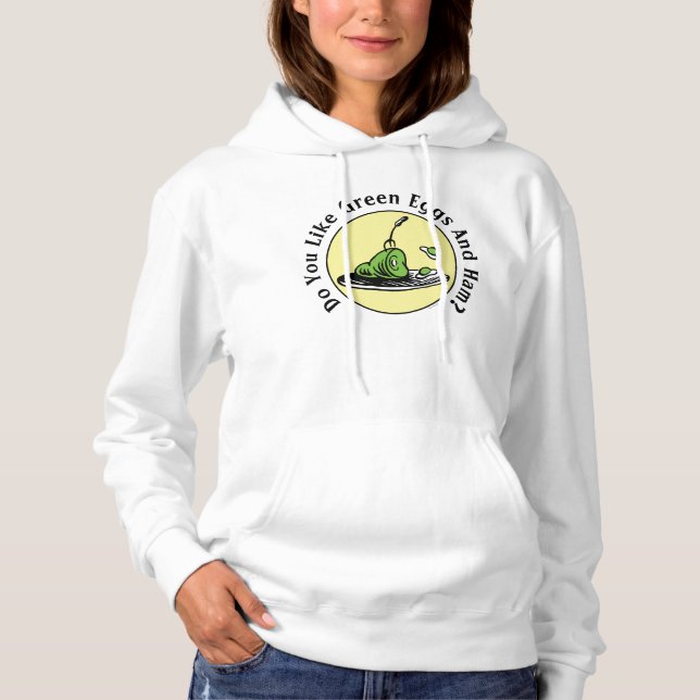 Sudadera Dr. Seuss | Icono de Huevos Verdes y Jamón (Anverso)