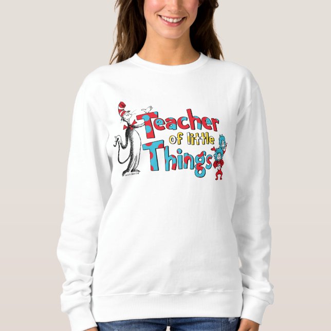 Sudadera Dr. Seuss | Maestro de pequeñas cosas (Anverso)