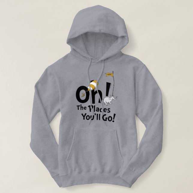 Sudadera Dr. Seuss | Oh, The Places You'll Go! Retro (Diseño del anverso)