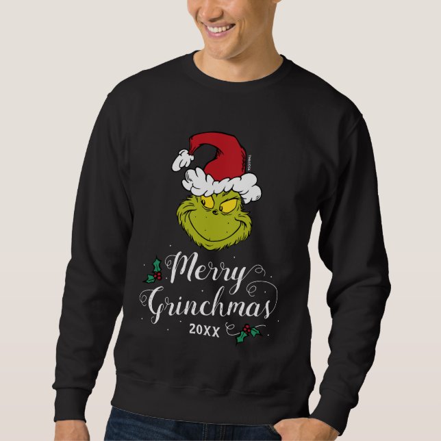 Sudadera Dr. Seuss Personalizado | Feliz Grinchmas (Anverso)