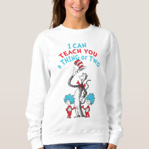 Sudadera Dr. Seuss   Profesora que puedo enseñarle una o do