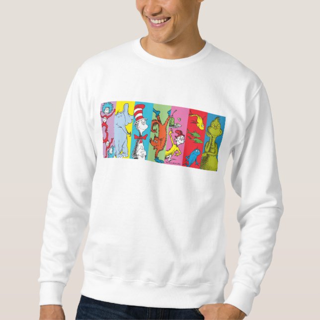 Sudadera Dr. Seuss | Sección de caracteres (Anverso)