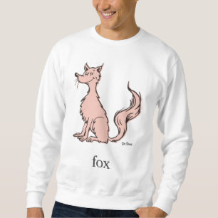 Sudadera Dr. Seuss Zorro Rosa