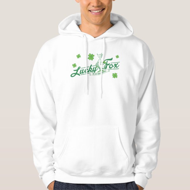 Sudadera Dr. Seuss | Zorro Suerte En Sus Calcetines Irlande (Anverso)