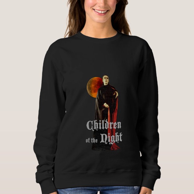 Sudadera DRACULA Niños de la noche (Anverso)