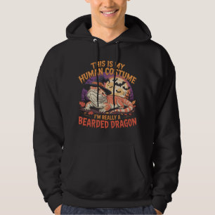 Sudadera Dragón barbudo Funny Witch Halloween Diseño