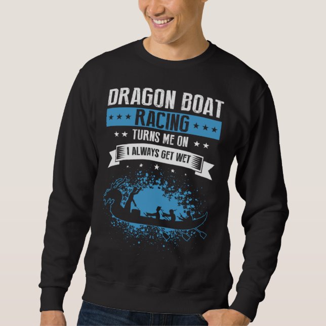 Sudadera Dragon Boat Coach Quote for Dragonboat and Dragon  (Anverso)