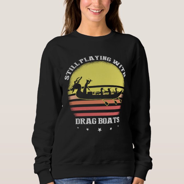 Sudadera Dragon Boat Quote for Dragonboat Crew and Dragonbo (Anverso)