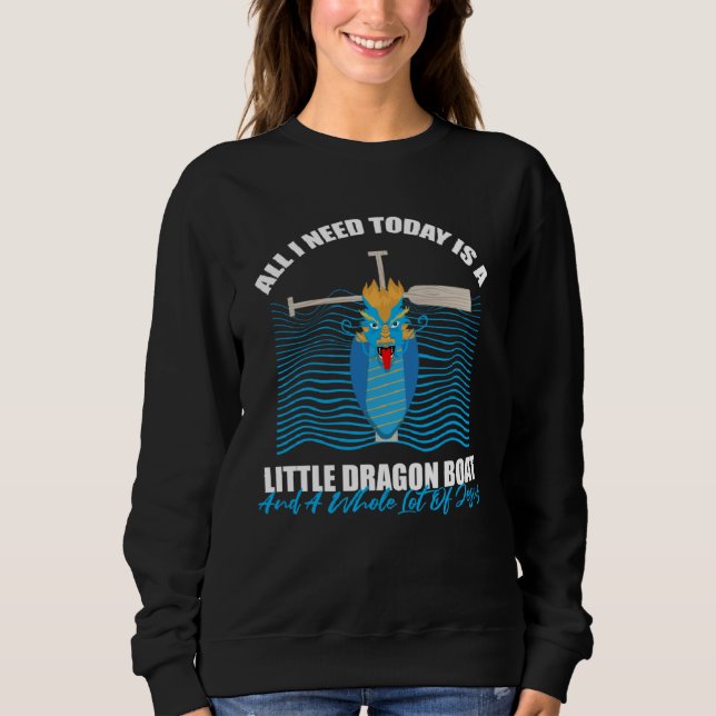 Sudadera Dragon Boat Quote for Dragonboat Crew and Dragonbo (Anverso)