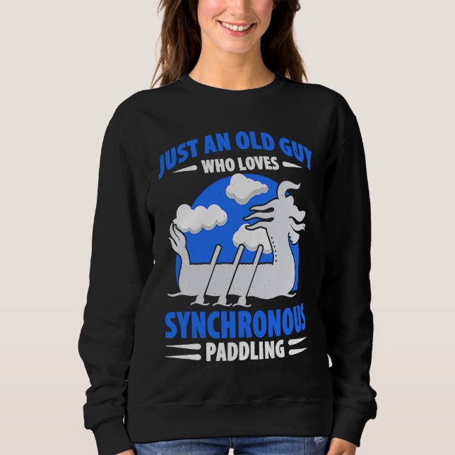 Sudadera Dragon Boat Racing For Dragon Boat Paddler Drummer (Anverso)