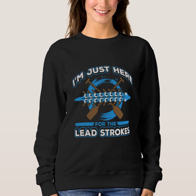 Sudadera Dragon Boat Racing For Dragon Boat Paddler Drummer (Anverso)