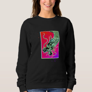 Sudadera Dragón chino arte japonés