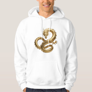 Sudadera Dragón Chino de Oro Arte | Fantasía Criatura Mític