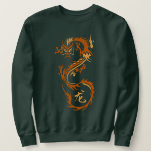 Sudadera Dragón chino moderno