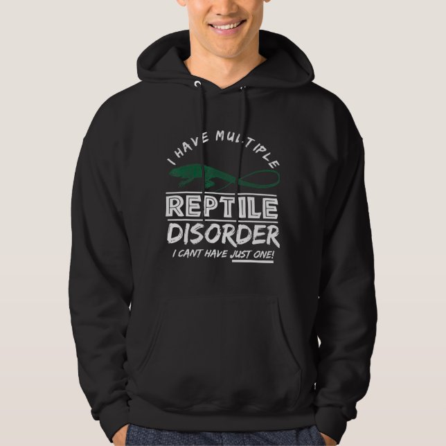Sudadera Dragón con barba Alteración Reptil Múltiple Iguana (Anverso)