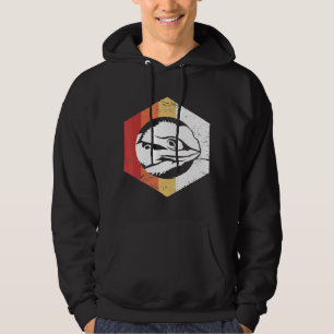 Sudadera Dragón con barba de estilo vintage