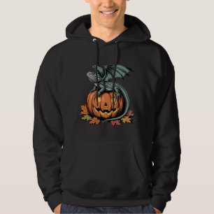 Sudadera Dragón con barba en el arte de la calabaza