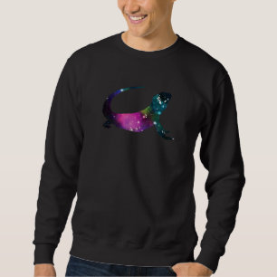 Sudadera Dragón con barba Espacio de la Galaxia de la silue