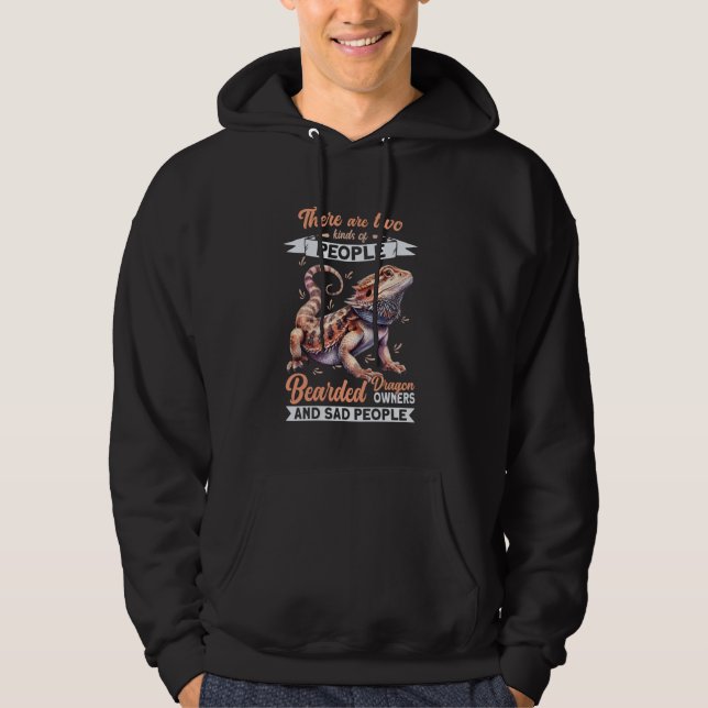Sudadera Dragón con barba Lizard Lover Reptiles Mascota (Anverso)
