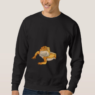 Sudadera Dragón con barba Lizard Reptile Pogona Mascota Din