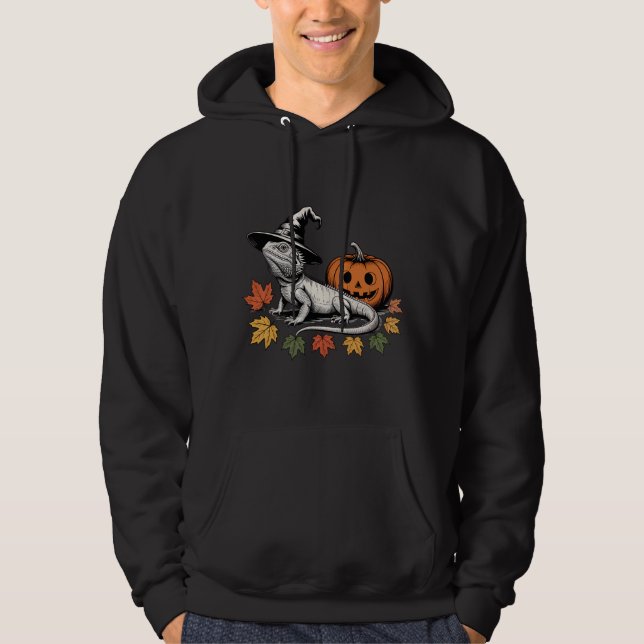Sudadera Dragón con barba picante Halloween (Anverso)